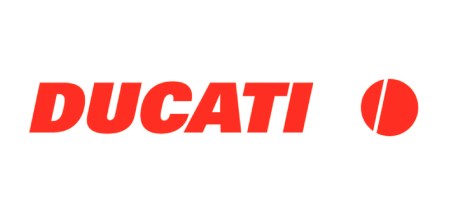 Logo de marca Ducati con la que trabajamos