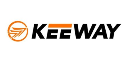 Logo de marca Keeway con la que trabajamos